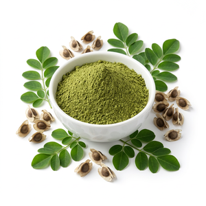 Poudre de Moringa, complément alimentaire en vrac, certifié GMP et ISO, MOQ 50 kg - Product Image 1
