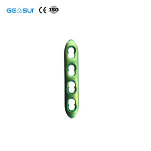 Placa de Bloqueo Recta Ortopédica de Titanio Geasure - Implante para <span class=keywords><strong>Fractura</strong></span> de Metacarpio, Falange y Dedo - Product Image 2