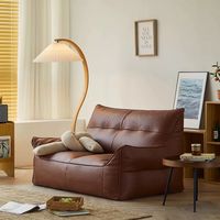 Canapé double paresseux pour petit appartement, salon, chambre, pouf tatami, fauteuil de loisirs tendance
