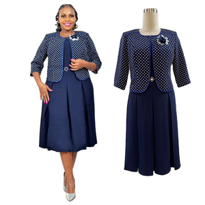 Turkey African Women Mother Dresses Plus Size Office Wear Dress for Church Elegant Dresses Ladies - Product Image 1