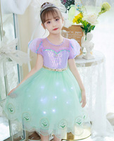 PD04146 Gaun Tutu Balet Anak Perempuan Kostum Tari untuk Pertunjukan Panggung dan Latihan Sehari-hari