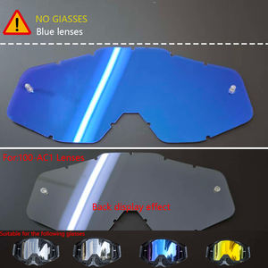 Lentes <span class=keywords><strong>de</strong></span> Repuesto para Gafas <span class=keywords><strong>de</strong></span> <span class=keywords><strong>Ciclismo</strong></span> Antivaho, Lentes Deportivas HD, Ligeras, Reemplazables, para Uso Casual al Aire Libre - Product Image 6