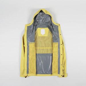 Chaqueta Softshell <span class=keywords><strong>Impermeable</strong></span> para <span class=keywords><strong>Hombre</strong></span>, Cortavientos para Senderismo, Color Amarillo - Product Image 2