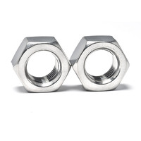 Écrou hexagonal professionnel en acier inoxydable A4-80 DIN934 haute résistance M6-M30 pour projets mécaniques et miniers