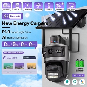 Icsee Aov 24h Aufnahme 8MP Solar-Kamera mit Bewegungserkennung PTZ 360 CCTV Sicherheitssystem 4G SIM-Karten Netzwerk-Kamera 4G 4K - Product Image 4