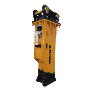 โรงงานจำหน่าย HWX1400 ค้อนไฮดรอลิกสำหรับทำลายคอนกรีต สำหรับรถขุด PC200 ZX200 R210 EC210 - Product Image 4