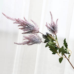 Vente en gros de plantes artificielles <span class=keywords><strong>Astilbe</strong></span> à 3 branches en soie de 101 cm, fleurs artificielles <span class=keywords><strong>Astilbe</strong></span> pour la décoration de la maison - Product Image 2