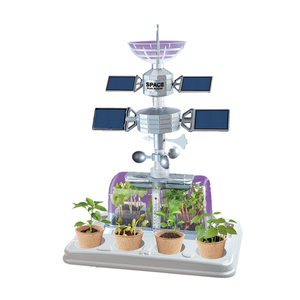 Kit de culture scientifique en plastique vert pour enfants HSD, jouets éducatifs pour la culture des plantes, âges 4-14 ans, 29x9.5x32.5CM - Product Image 1