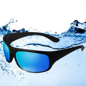 Lunettes de <span class=keywords><strong>soleil</strong></span> de luxe pour hommes, tendances, polarisées, en plastique, unisexes, pour femmes, avec grande monture enveloppante, lunettes de sport - Product Image 3
