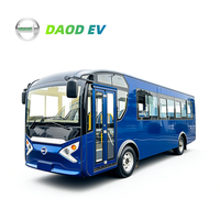 Bus électrique DAOD Jeepney, 26 sièges, bus urbain, 6,9 m, autonomie de 250 km, pour les trajets urbains aux Philippines, transport public et navette