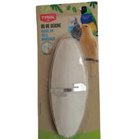 Os de Seiche Naturel pour Perroquets – Supplément de Calcium pour Oiseaux, Jouet à Mâcher, Bloc de Meulage de Bec, Taille Moyenne – Accessoires de Cage à Oiseaux Menghua