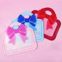 Sac de collation de bonbons d'emballage d'arc de dessin animé avec le sac scellé tenu dans la main et zippered pour empêcher l'odeur, sac de cadeau