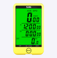 Sunding Yg Tahan Hujan Sepeda Speedometer Odometer Siklus Meter Sensor Kecepatan Mph Indoor Outdoor Latihan Yg Tahan Hujan