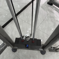 Máquina Compacta de Poleas Cruzadas con Doble Ajuste, Tubo de Acero Desnudo de 3mm, de Alta Resistencia para Gimnasio. Se Busca Distribuidor. Fábrica con Certificación CE ISO.