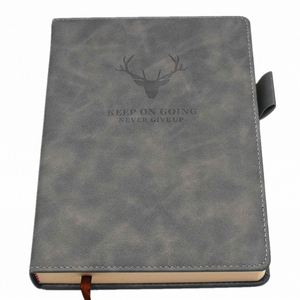 High Quality Promotion Lined Personalized Printed 100 Sheets Custom Color PU Leather A5 Hardcover <b>Journal</b> Notebook Agenda - Product Image 4