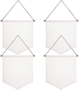 Флаг-баннер для настенного декора из хлопка и полиэстера с сублимационной печатью и возможностью нанесения логотипа - Product Image 2