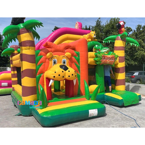 Moonwalk King <span class=keywords><strong>lion</strong></span> king Jumping Castle pour enfants Bouncy Castle Combo Bounce House and Slide with Blower - Product Image 5