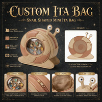 Mochila Transparente con Cierre de Cremallera y Estampado Animal Personalizado, Bajo MOQ, del Fabricante ITA