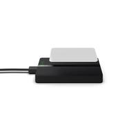 Lector RFID USB para tarjetas de proximidad EM de 13.56MHz/125kHz, ISO 14443A, alcance de lectura de 8cm, plástico, resistente al agua