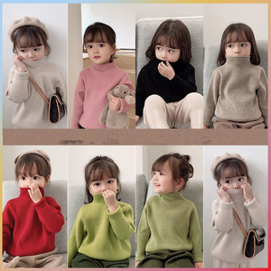 <span class=keywords><strong>Pull</strong></span> tricoté à manches longues pour <span class=keywords><strong>fille</strong></span> de 1 à 6 <span class=keywords><strong>ans</strong></span>, vêtement chaud et solide, 6 couleurs, printemps, hiver, automne, 2020 - Product Image 2