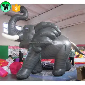 Elefante inflable de publicidad gigante de 10 pies, elefante bonito personalizado para eventos y fiestas, A7420