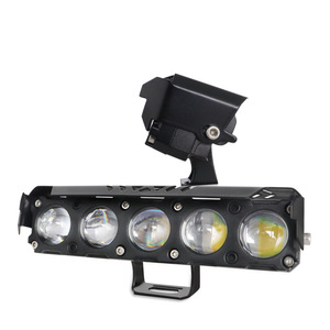 Qideguan Five Eye <b>Spotlight</b> 5 Led Motorcycle Light Waterproof Ip67 For Offroad Vehicle Lighting - Product Image 4