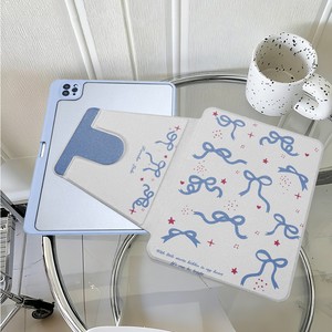 Pour <span class=keywords><strong>iPad</strong></span> A16 11e génération Housse à nœud papillon avec porte-stylet <span class=keywords><strong>Coque</strong></span> arrière en silicone pour <span class=keywords><strong>iPad</strong></span> 10,9 pouces 10e génération 2022 Étui pour tablette - Product Image 6
