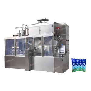 Manual Type Gable Top Carton Filling Capping Packing Machine China Manufacturer