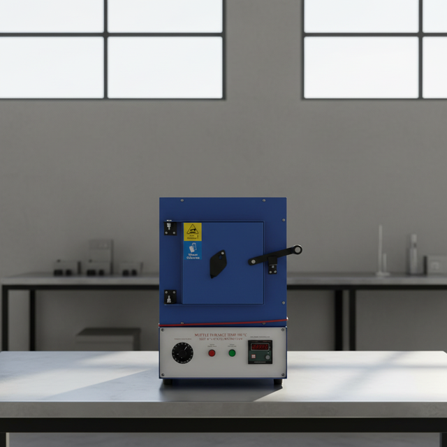 Electric Muffle Furnace Tester Resistance Oven for Heat Treatment Application Bench Top Electric Muffle Furnace Supplier