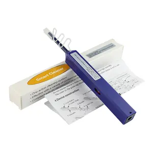 Effectieve Gemakkelijk Te Gebruiken 1.5Mm Lc Een Klik End Gezicht Cleaning Pen Type Ftth Gereedschappen Optische Connector Cleaner