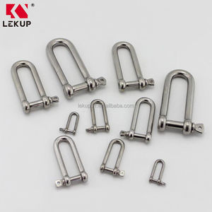 เหล็กกล้าไร้สนิม 304/316 ตัวล็อคแบบ D ปรับได้ ตัวล็อคแบบ U/D พร้อมสลักนิรภัย ตัวล็อคแบบ D ยาว - Product Image 6