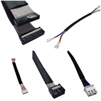 Rangkaian Kabel Harness Pemantauan HMI Industri dengan Konduktor Tembaga, Kabel Saklar Tahan Air PTFE untuk Peralatan Panel Kontrol