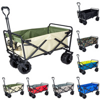 Effondrement extérieur jardin plage chariot pêche pliant Camping Wagon Portable Shopping Tour main bagages chariot chariots