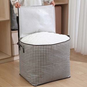 <span class=keywords><strong>Couette</strong></span> moderne <span class=keywords><strong>couette</strong></span> et jouet boîte <span class=keywords><strong>de</strong></span> <span class=keywords><strong>rangement</strong></span> <span class=keywords><strong>pour</strong></span> vêtements garde-robe anti-poussière organisateur <span class=keywords><strong>de</strong></span> literie 50x40x50CM sac mobile avec fermeture éclair - Product Image 6