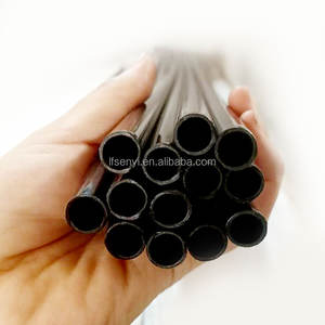 Tuyau en plastique PP rond noir personnalisé en gros <span class=keywords><strong>diamètre</strong></span> <span class=keywords><strong>extérieur</strong></span> 12MM épaisseur 1MM longueur personnalisée pour <span class=keywords><strong>tube</strong></span> jouet polyvalent - Product Image 3