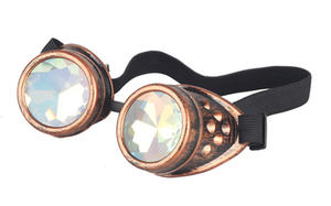 Gafas de Sol Retro Steampunk al por Mayor, Gafas de Sol para Hombre y Mujer, Gafas de Sol Góticas con Efecto Caleidoscopio - Product Image 3