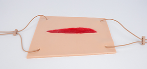Modelo de Laceración Profunda o Lesión por Punción - Módulo de Silicona para Simulación de Lesiones por Punción - Modelo para Práctica de Sutura Quirúrgica - Product Image 4