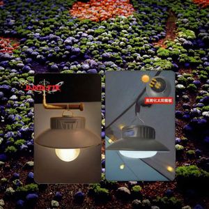 ไฟแคมป์ปิ้ง LED พลังงานแสงอาทิตย์สำหรับกลางแจ้ง พร้อมแบตเตอรี่ในตัว ระดับการป้องกัน IP65 สำหรับสวน ไฟฉุกเฉิน ไฟสำหรับคนงานเหมือง ไฟสำหรับตลาดกลางคืน - Product Image 4