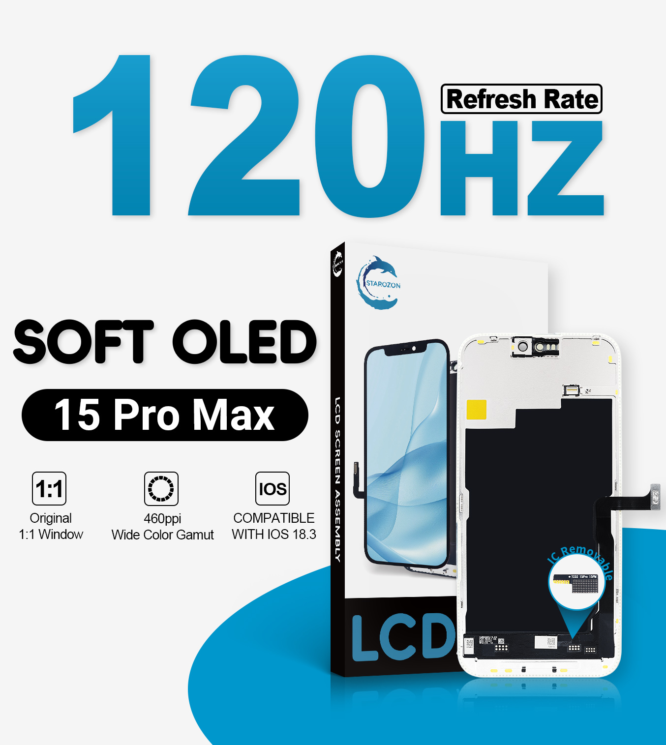 iphone 15 pro display 120hz