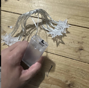 Commercio all'ingrosso piccola stella albero di natale <span class=keywords><strong>luci</strong></span> Multicolor LED String a stella 3AA batteria scatola 3m 20led <span class=keywords><strong>luci</strong></span> stringa interna per camera da letto - Product Image 3