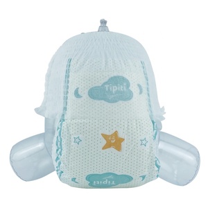 Échantillon Gratuit Usine Chinoise Culotte-culotte d'apprentissage jetable pour bébé, anti-fuites 3D, en pâte fluff USA, surface sèche brodée - Product Image 2