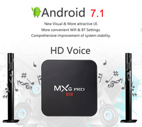 El TV Box Android Más Económico MXG PRO Rockchip RK3229 Ram 1GB Rom 8GB 2.4G WIFI Android 7.1 OS El Mejor TV Box Android en Relación Calidad-Precio