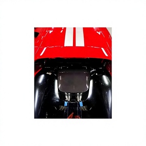 ฝาครอบเครื่องยนต์ท้ายรถยนต์คาร์บอนไฟเบอร์แห้งคุณภาพสูง เหมาะสำหรับ Ferrari 296 GTB รุ่น 86755000 F6 296 57 CARFR29601 - Product Image 6