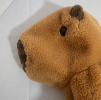 Nouvelles peluches personnalisées en forme d'animaux non rembourrées, capybara brun, vente en ligne sur le site chinois