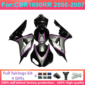 Kit completo de carenado de inyección para motocicleta compatible con HONDA CBR1000RR <span class=keywords><strong>CBR</strong></span> 1000RR CBR1000 RR 2006 <span class=keywords><strong>2007</strong></span> 06 07 Kits de carenados de carrocería Zxmt - Product Image 6
