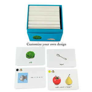 Tarjetas de Aprendizaje Personalizadas, Tarjetas Educativas Personalizadas <span class=keywords><strong>para</strong></span> Niños, Vocabulario y Estudio - Product Image 2