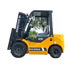 Montacargas Todoterreno CE Fwd de 2.5 Toneladas, Montacargas Diésel FD25, Montacargas <span class=keywords><strong>Articulado</strong></span> para Granja, Fabricante Chino - Product Image 2