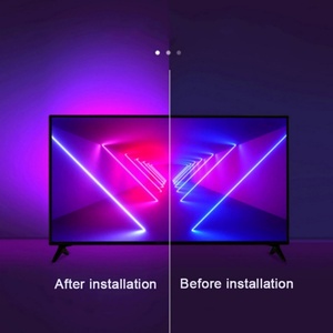 ไฟ LED แถบอัจฉริยะ 5V 5050 USB BT RGB ชุดไฟตกแต่งผนังทีวี โต๊ะคอมพิวเตอร์ สร้างบรรยากาศ - Product Image 3