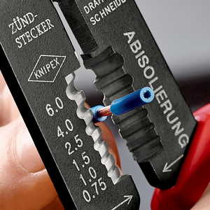Pince à sertir KNIPEX 97 22 240 SB avec poignées multi-composants, laquées noires, 240 mm - Product Image 4