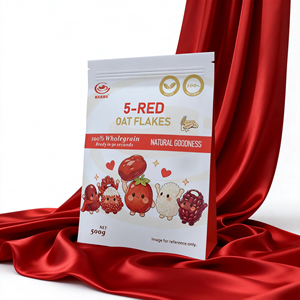 Cereales Instantáneos <span class=keywords><strong>de</strong></span> <span class=keywords><strong>Avena</strong></span> Roja <span class=keywords><strong>para</strong></span> Niños <span class=keywords><strong>de</strong></span> <span class=keywords><strong>5</strong></span> Años, Alto en Fibra, con Dátiles Rojos y Goji, <span class=keywords><strong>para</strong></span> Bebés, Niños y Adultos - Product Image 2
